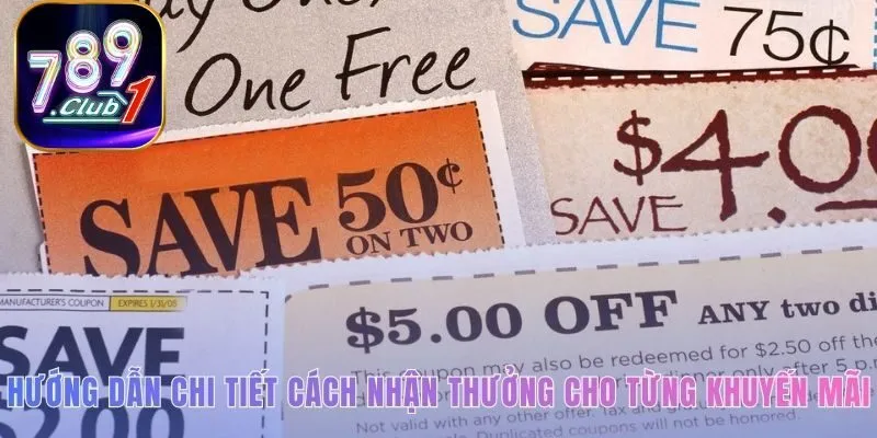 Bảng tóm tắt hệ thống hóa các bước nhận thưởng chính